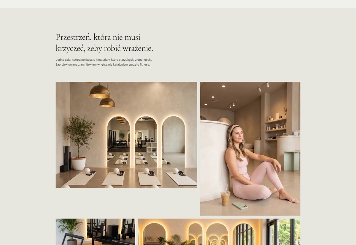 Realizacja: strona Studio Lume